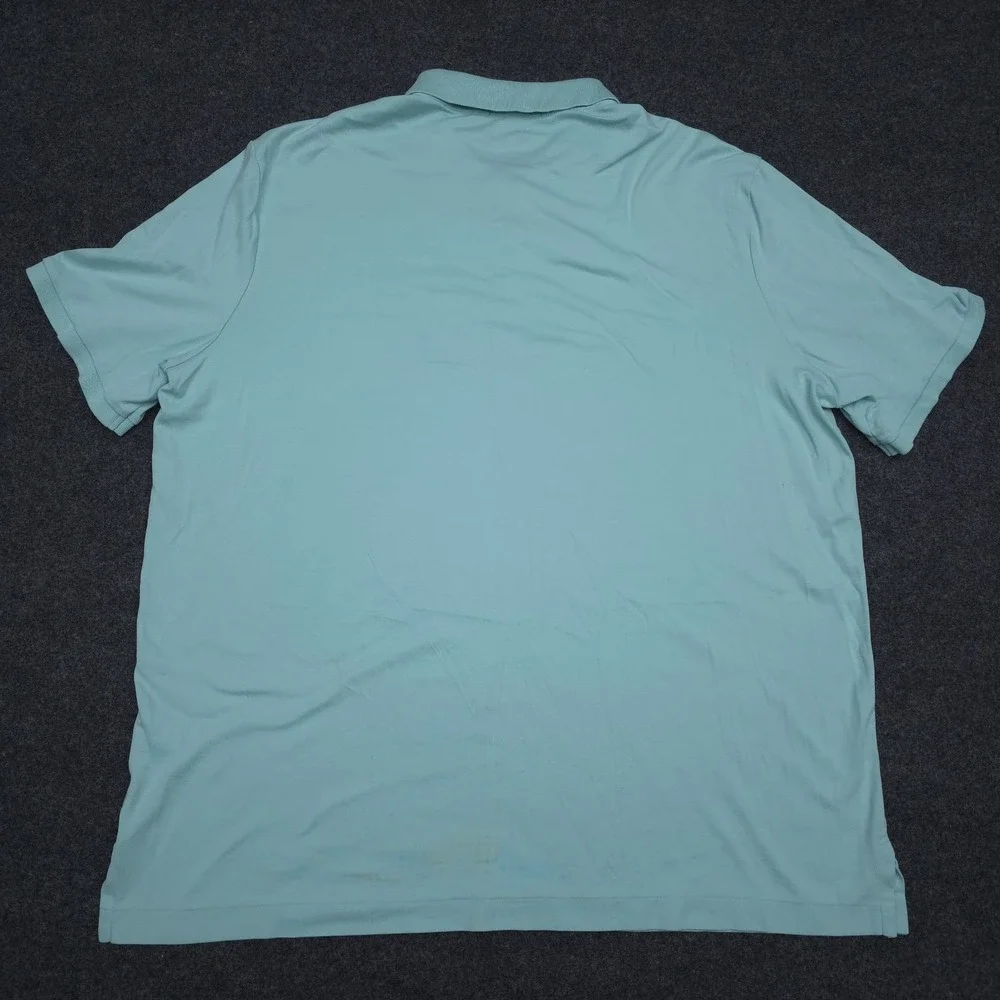 Polo Ralph Lauren Mens XL Light Blue‎ Classic Fit Flesh Pony Polo Shirt Golf